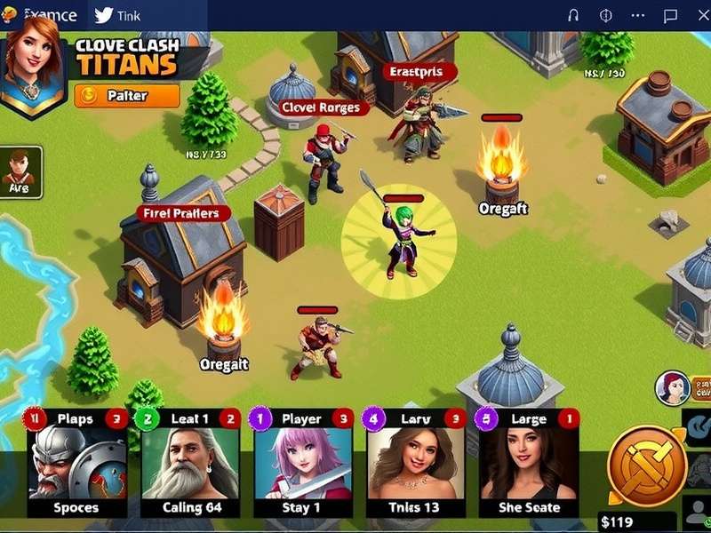 Clove Clash Titans strategy guide showing base layout